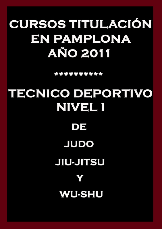 Cursos Titulaci&oacute;n Tecnico Deportivo Nivel I en Pamplona.